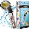 PureAction Vitamin C Shower Head Filter with Hose & Replacement Filters Hard Water Softener  Chlorine & Fluoride Filter Water Purifying Filtered Showe