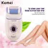 Kemei 3 In 1 Women Electric Dead Skin Callus Remover Lady Epilator Epilation Shaver Care Depilatory Depilation Bikini Body 3031