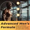 Mens Multivitamin Mineral Complex with Plant Based Extracts Multivitamin for Men Improves Overall Health Antioxidant Natural Body Support 60 Capsules