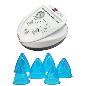 BBL Butt Lifting Colombien Machine 18cm Vacuum Mega Cup Massager Buttocks Enhancement Breast Enlargement Pumps Suction Therapy (Color: White, Standard Voltage: 110V)