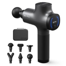 opove M3 Pro 2 Massage Gun Deep Tissue Percussion Muscle Massager for Pain Relief, Handheld Percussive Therapy Fascia Gun (Color: M3 Pro 2 Gray, Plug Type: US Plug)