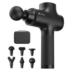 opove M3 Pro 2 Massage Gun Deep Tissue Percussion Muscle Massager for Pain Relief, Handheld Percussive Therapy Fascia Gun (Color: M3 Pro 2 Black, Plug Type: US Plug)