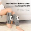Electric Leg Massage 3 Modes Vibration Leg Air Compression Massager Wireless Calf Air Compress Foot Air Pressure Massage